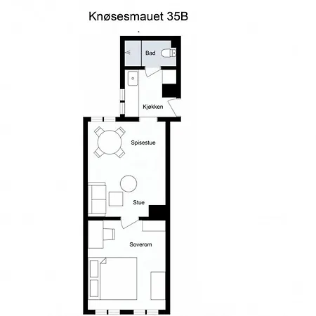 Apartamento Bo I Bergens Eldste Smau Pa Nostet - Sentralt Og Rolig *